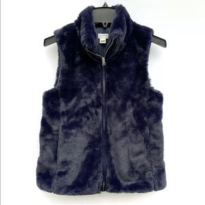 J Crew Faux Fur Vest